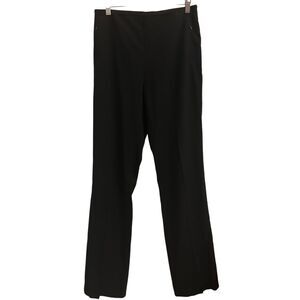 T Tahari studded straight leg dress pants size 6 work minimalist stretch comfy